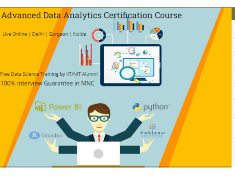 SBI Data Analyst Training Course in Delhi, 110017 [100% Job, Update New MNC Skills in '24] New FY